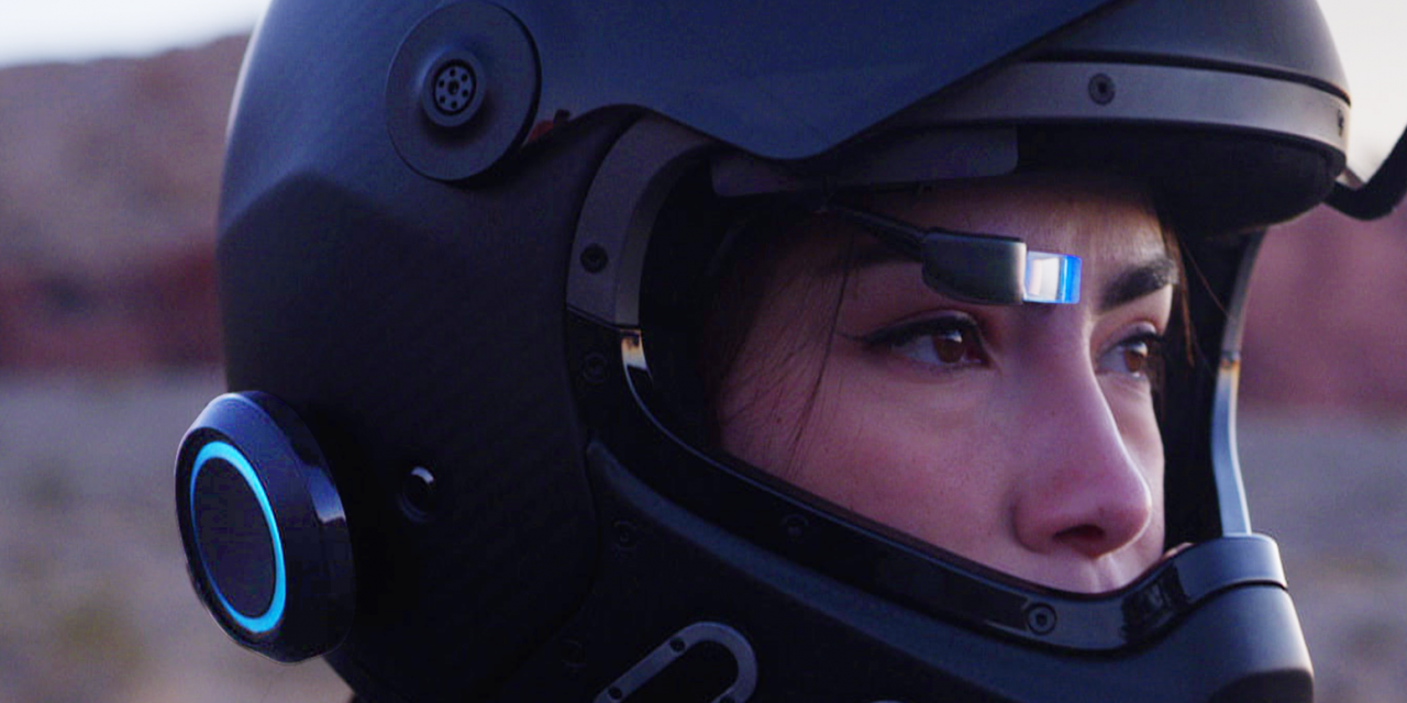 EyeRide: así es el innovador sistema GPS ‘head-up display’ para tu casco