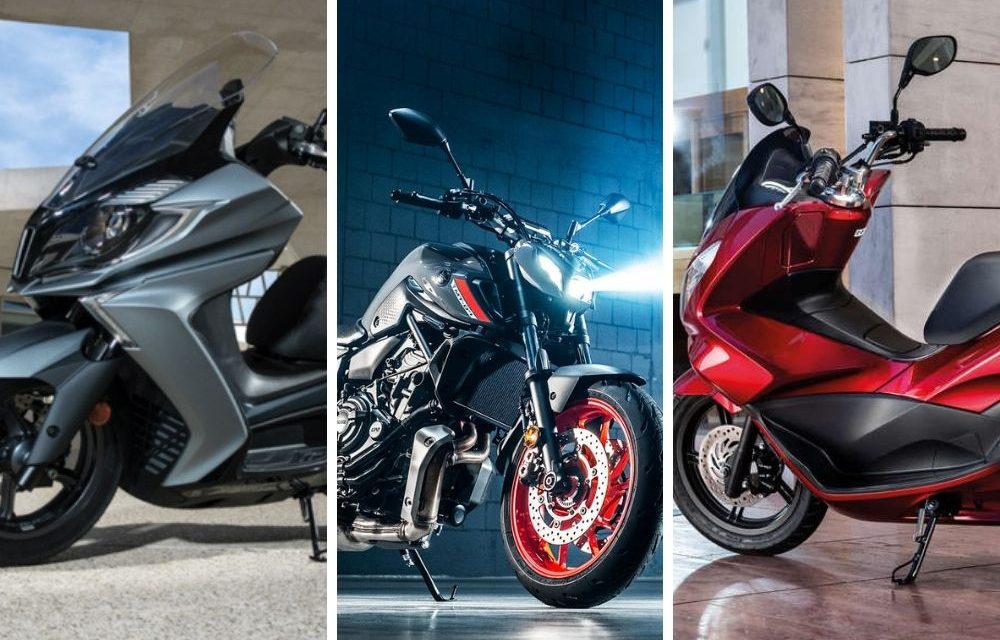 Las motos más vendidas del mercado de segunda mano en enero de 2021